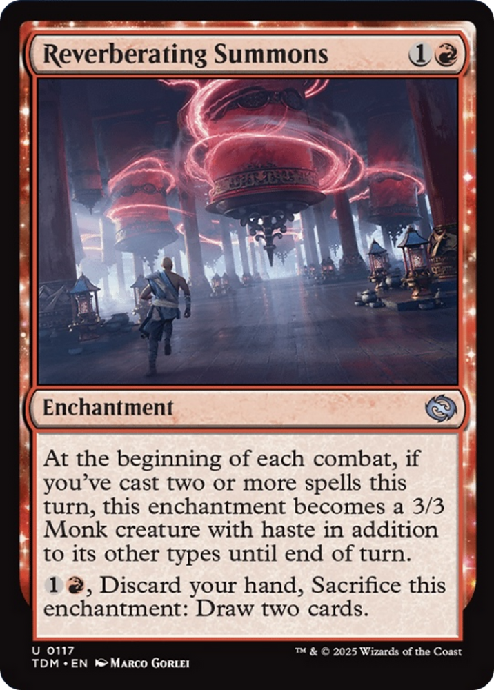 Reverberating Summons [Tarkir: Dragonstorm]