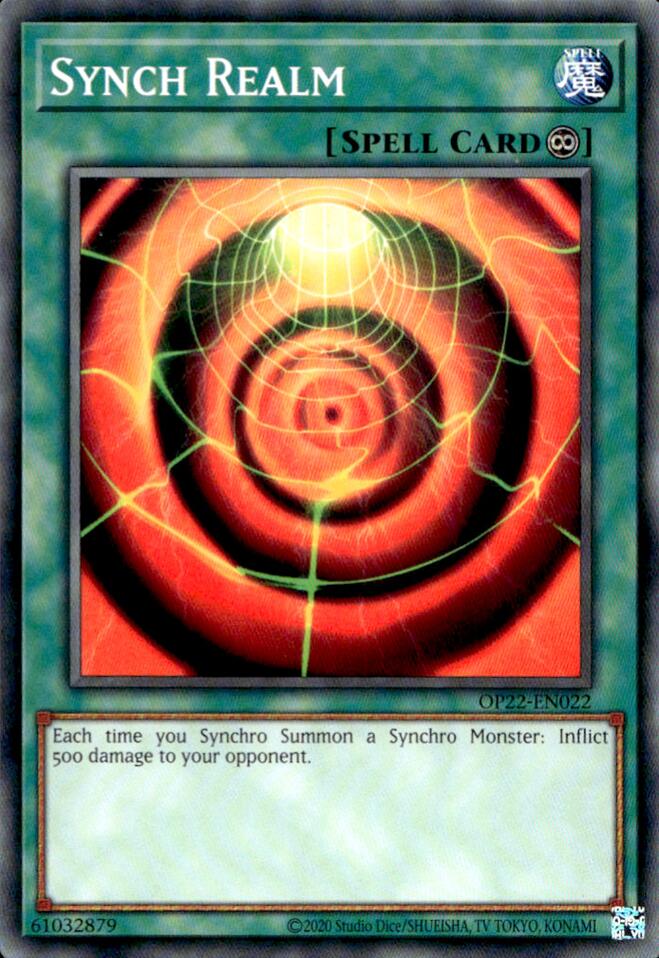 Synch Realm [OP22-EN022] Common