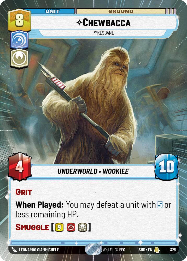 Chewbacca - Pykesbane (325) (Hyperspace) (325) [Shadows of the Galaxy]