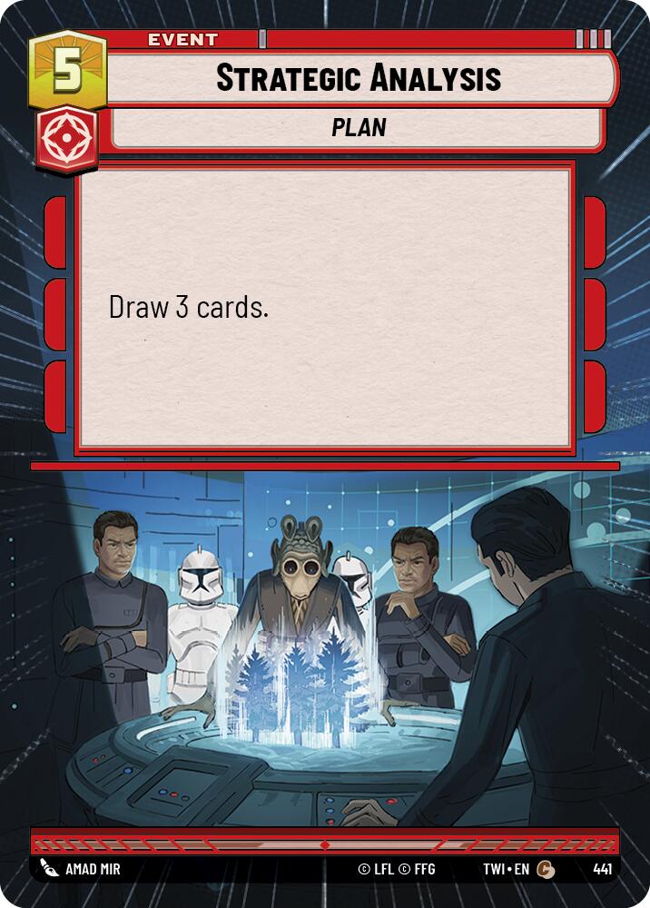 Strategic Analysis (441) (Hyperspace) (441) [Twilight of the Republic]