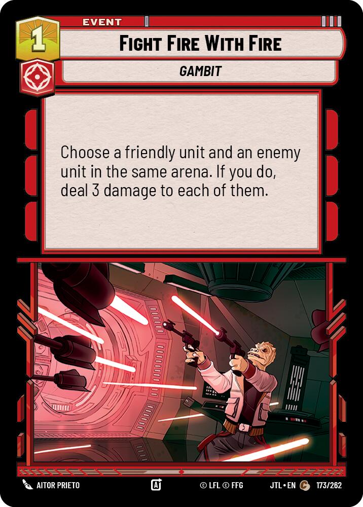 Fight Fire With Fire (173/262) (173/257) [Jump to Lightspeed]