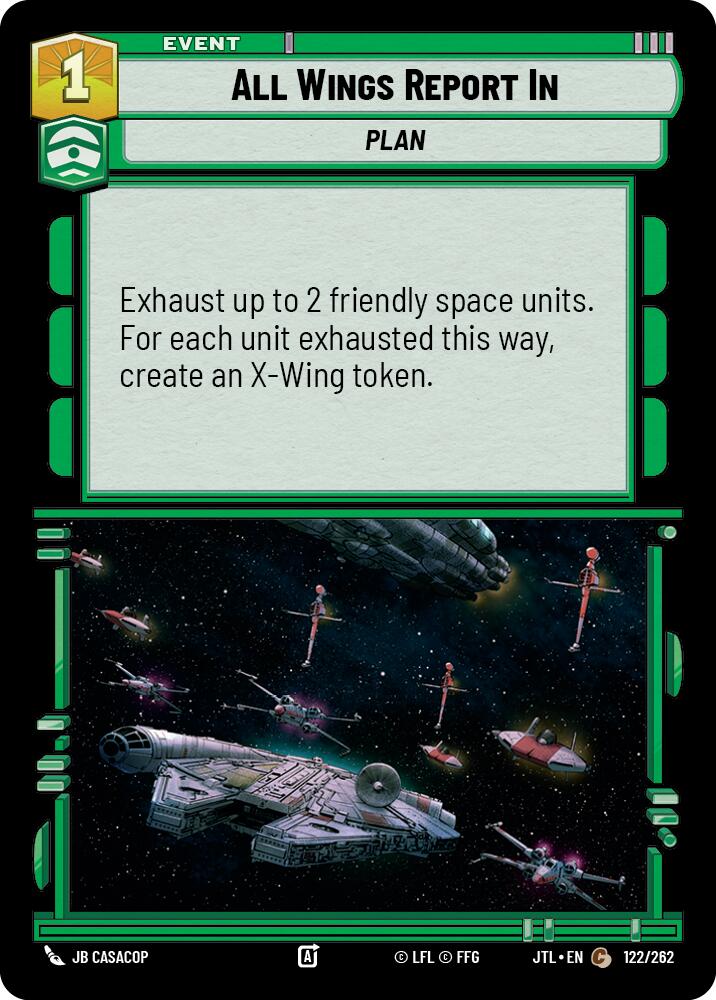 All Wings Report In (122/262) (122/262) [Jump to Lightspeed]