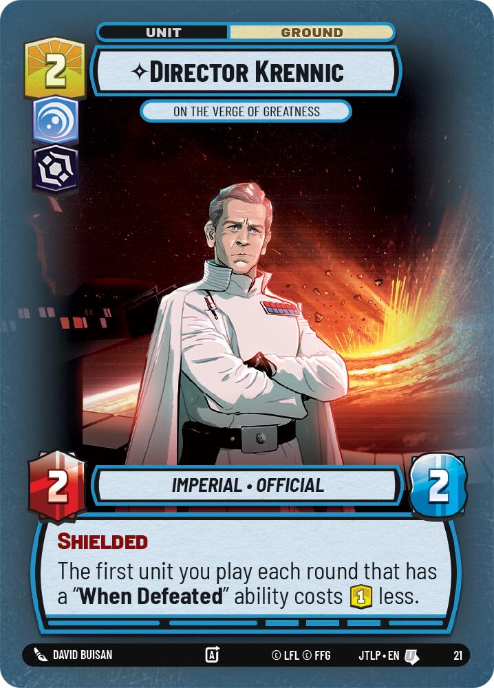 Director Krennic - On the Verge of Greatness (21) (21) [Jump to Lightspeed: Weekly Play]