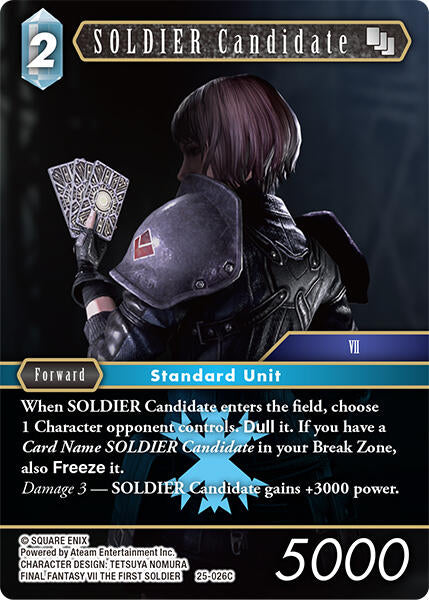SOLDIER Candidate [Tears of the Planet]