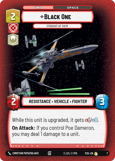 Black One - Straight At Them (7) (7) [Store Showdown Promos]