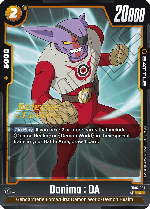 Danima : DA [Rivals Clash Release Event Cards]