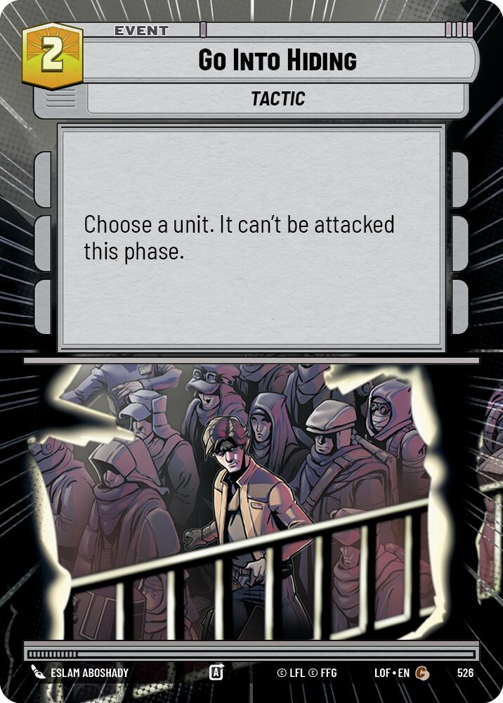 Go Into Hiding (526) (Hyperspace) (526) [Legends of the Force]