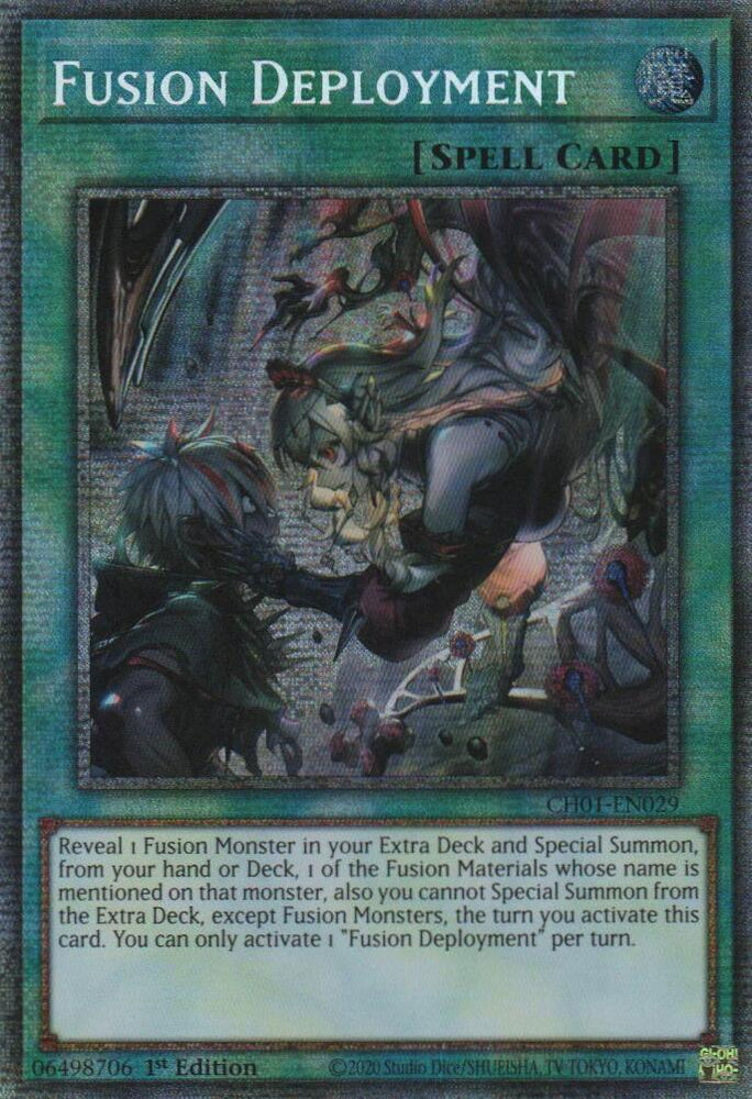 Fusion Deployment (Starlight Rare) [CH01-EN029] Starlight Rare