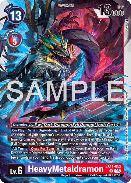HeavyMetaldramon [EX11-052] [Dawn of Liberator]