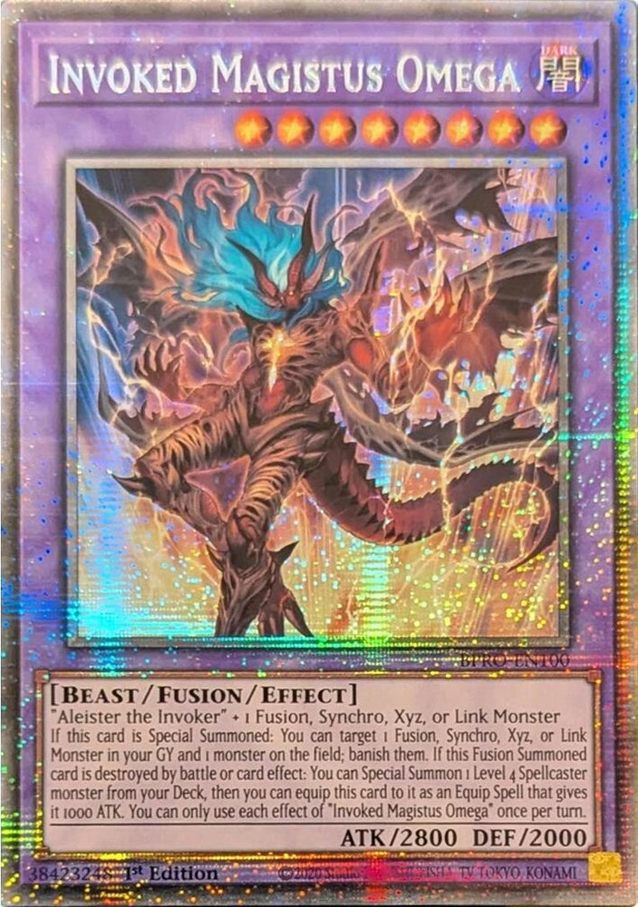 Invoked Magistus Omega (Starlight Rare) [BPRO-EN100] Starlight Rare