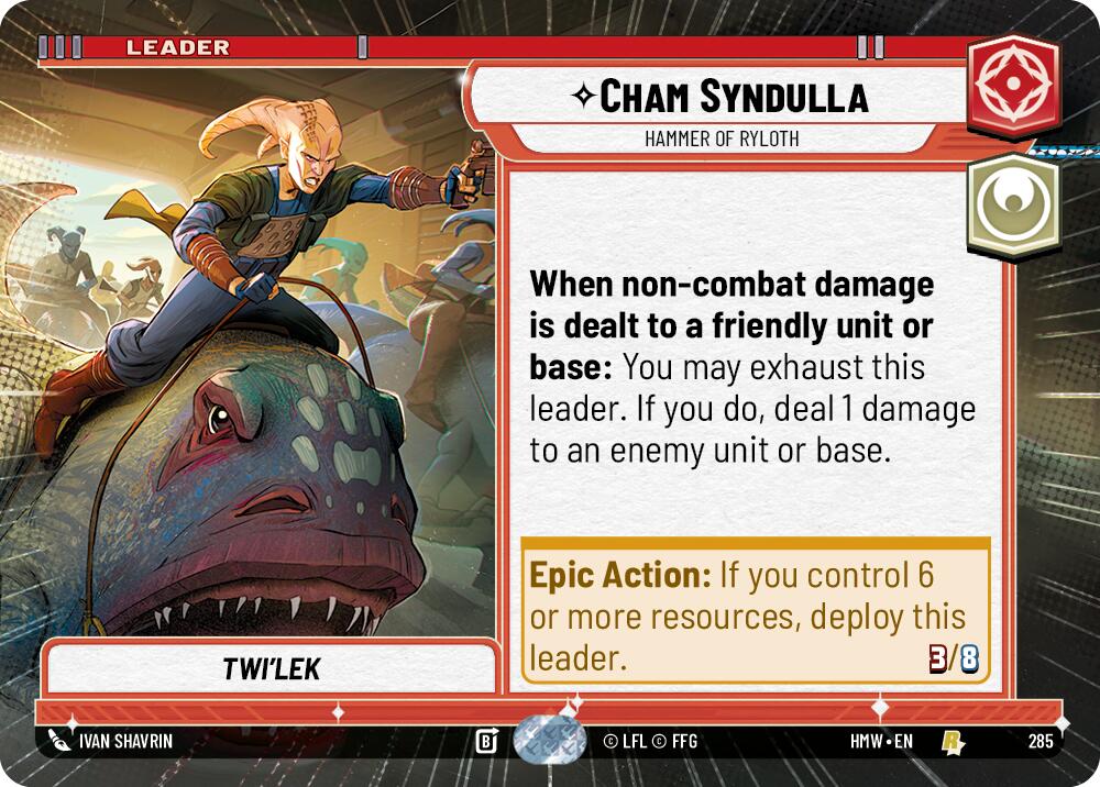 Cham Syndulla - Hammer of Ryloth (285) (Hyperspace) (285) [Homeworlds]