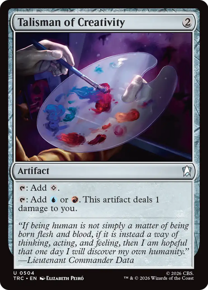Talisman of Creativity (Surge Foil) [Star Trek Commander]